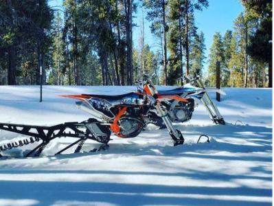 Snow Biking in Steamboat Springs