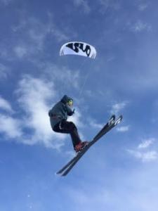 Snow Kiting in Dillon